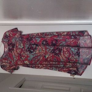 LulaRoe Carly High/ Low Summer dress.